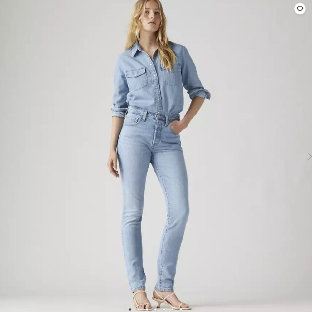 Levi's 501 SKINNY SAMBA TANGO LIGHT jeans